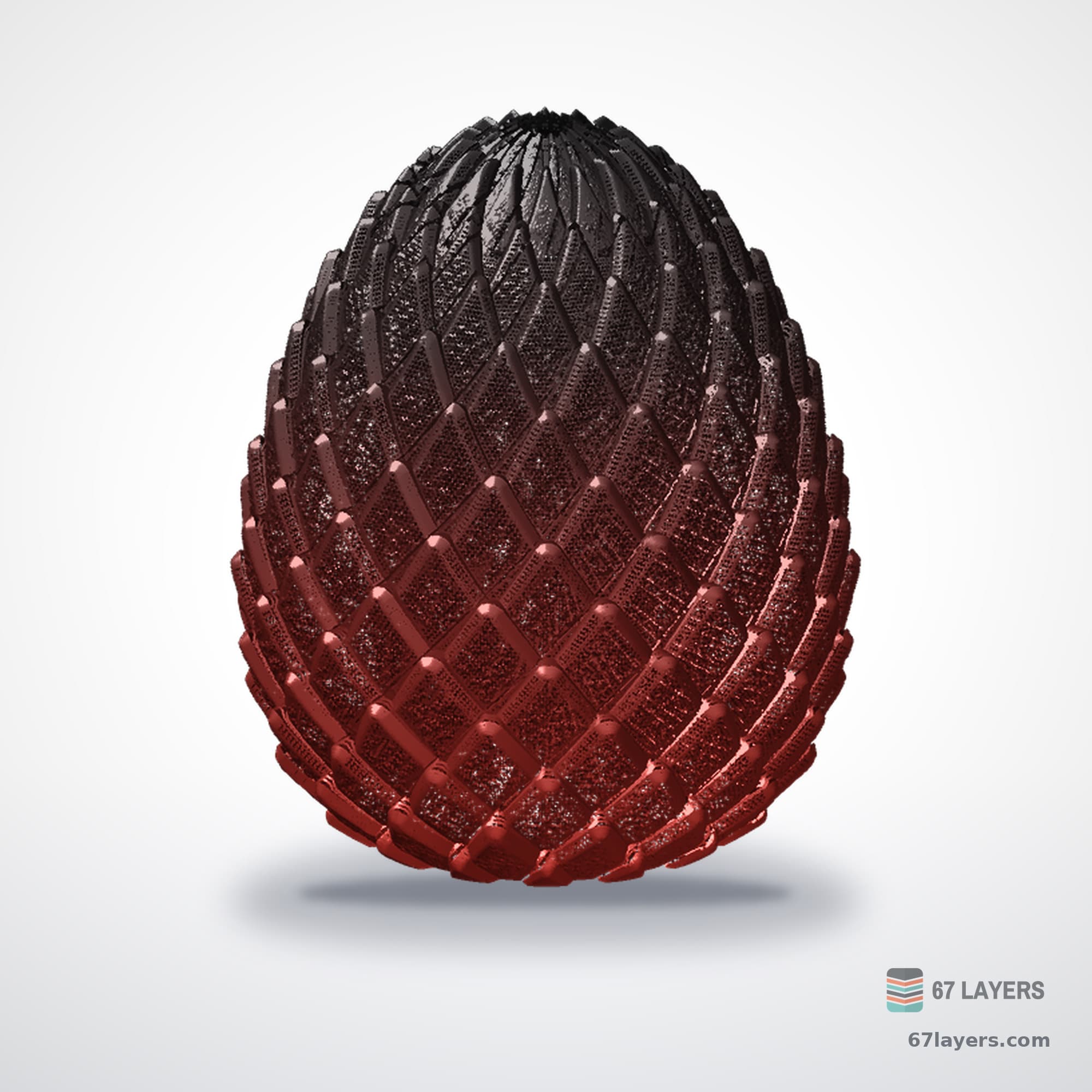 Twisty Dragon Egg Fidget, alternate view 1