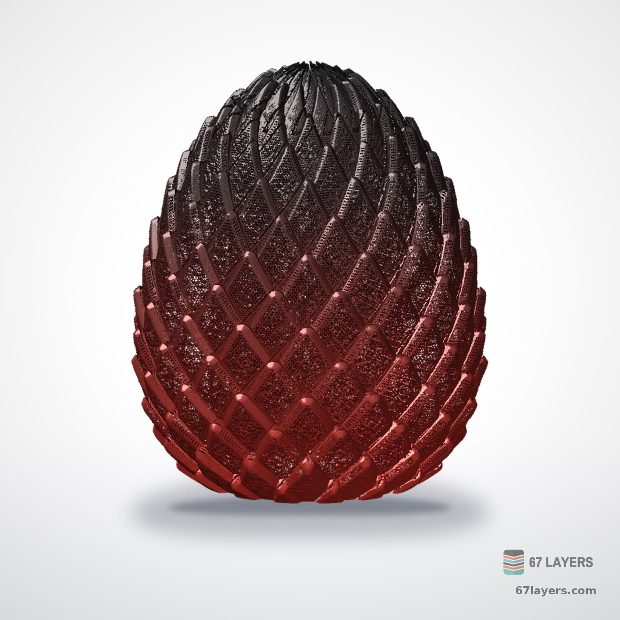 Twisty Dragon Egg Fidget, alternate view 2