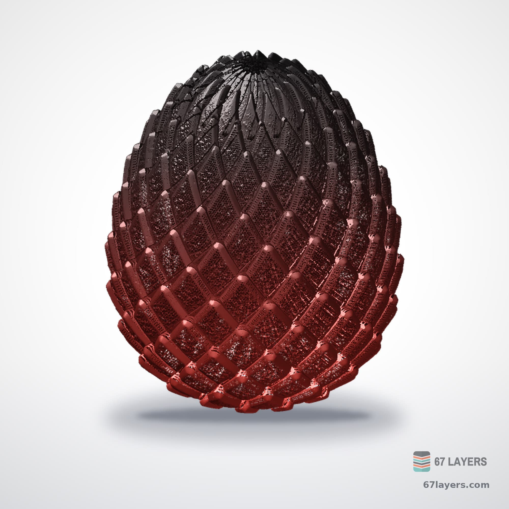 Twisty Dragon Egg Fidget, alternate view 3