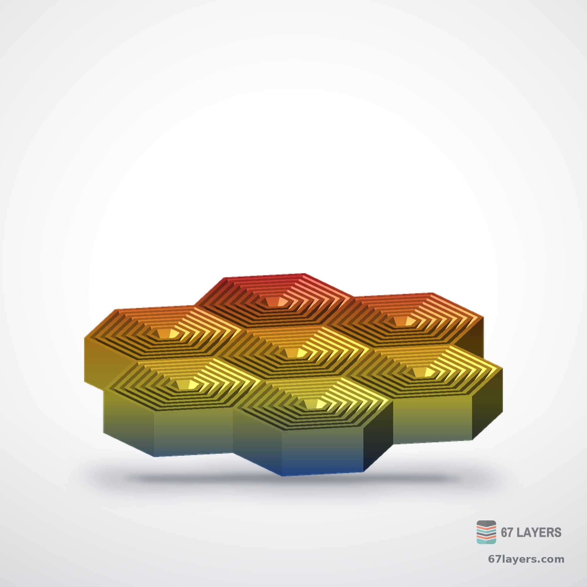 Honeycomb Fidget Toy, alternate view 1