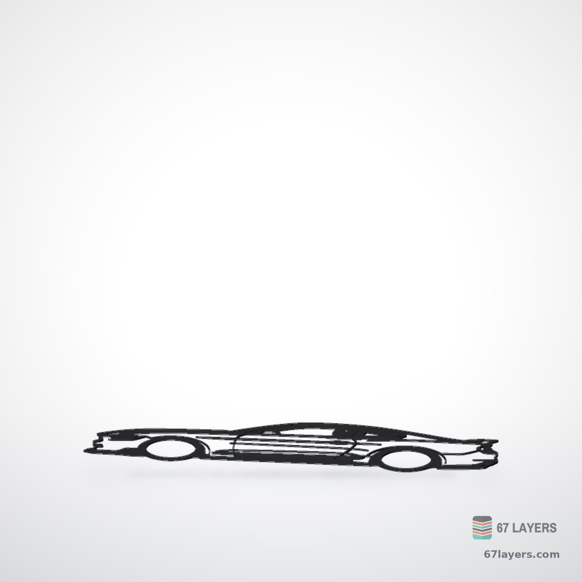 Mustang GT500 Wall Art, alternate view 1