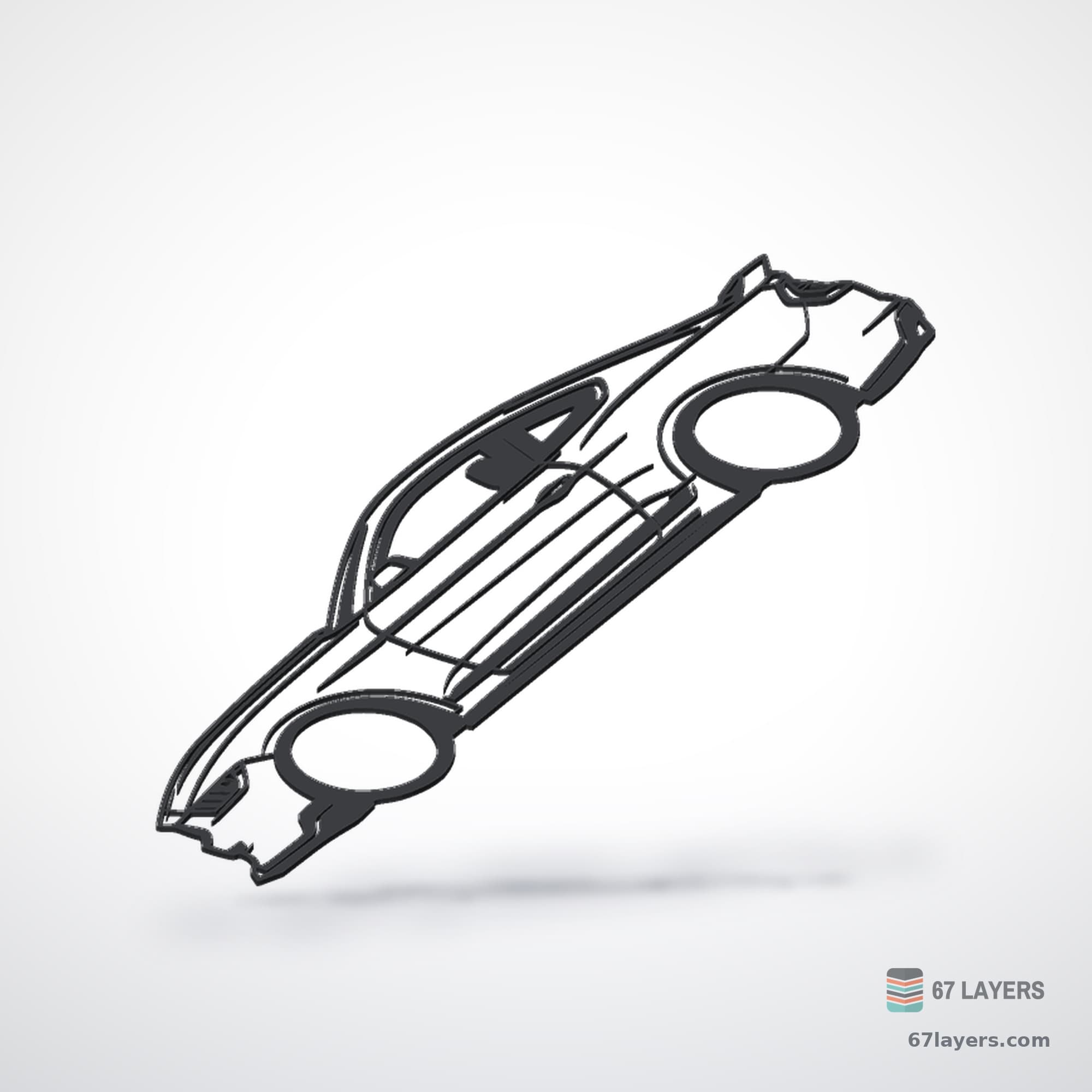 Mustang GT500 Wall Art, alternate view 3