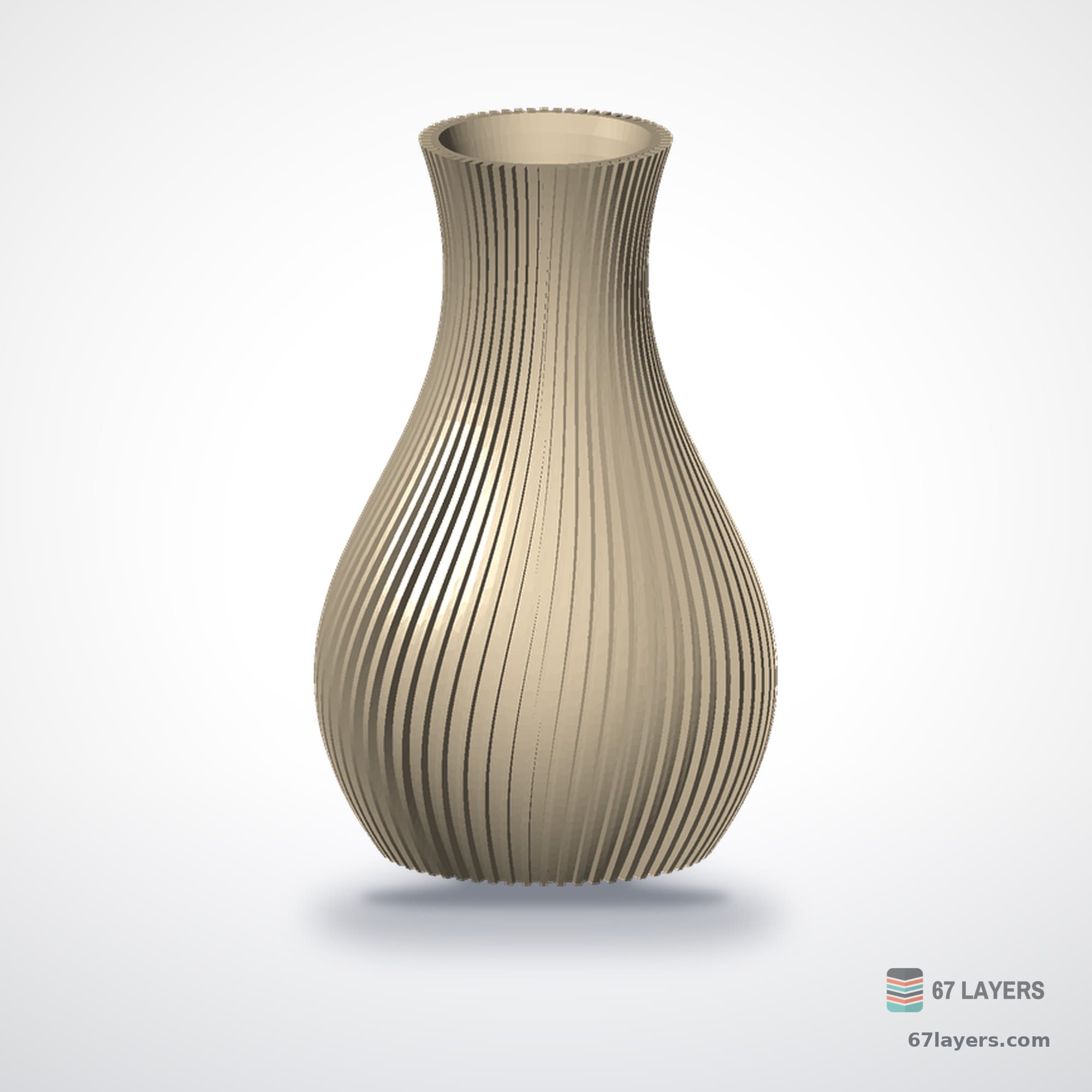 Modern Japandi Vase, alternate view 2