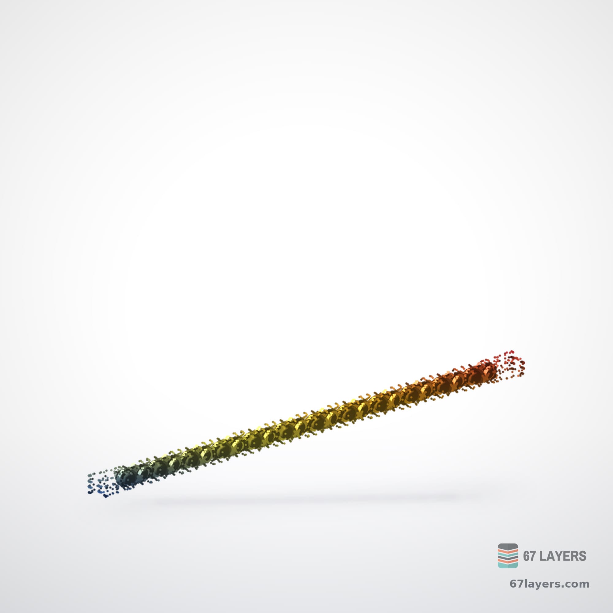 Ringchaku Spinning Fidget, alternate view 1