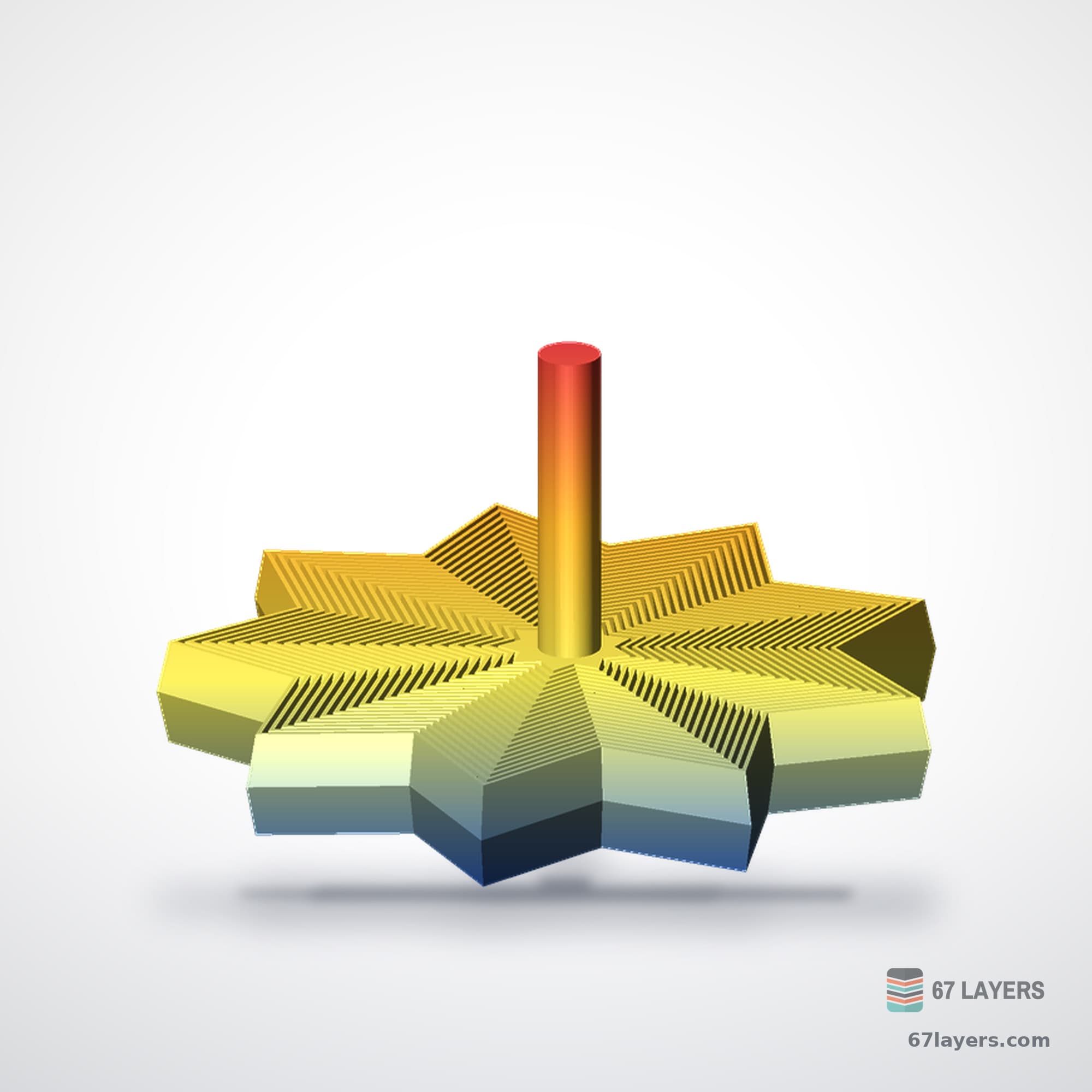 Star Fidget, alternate view 1