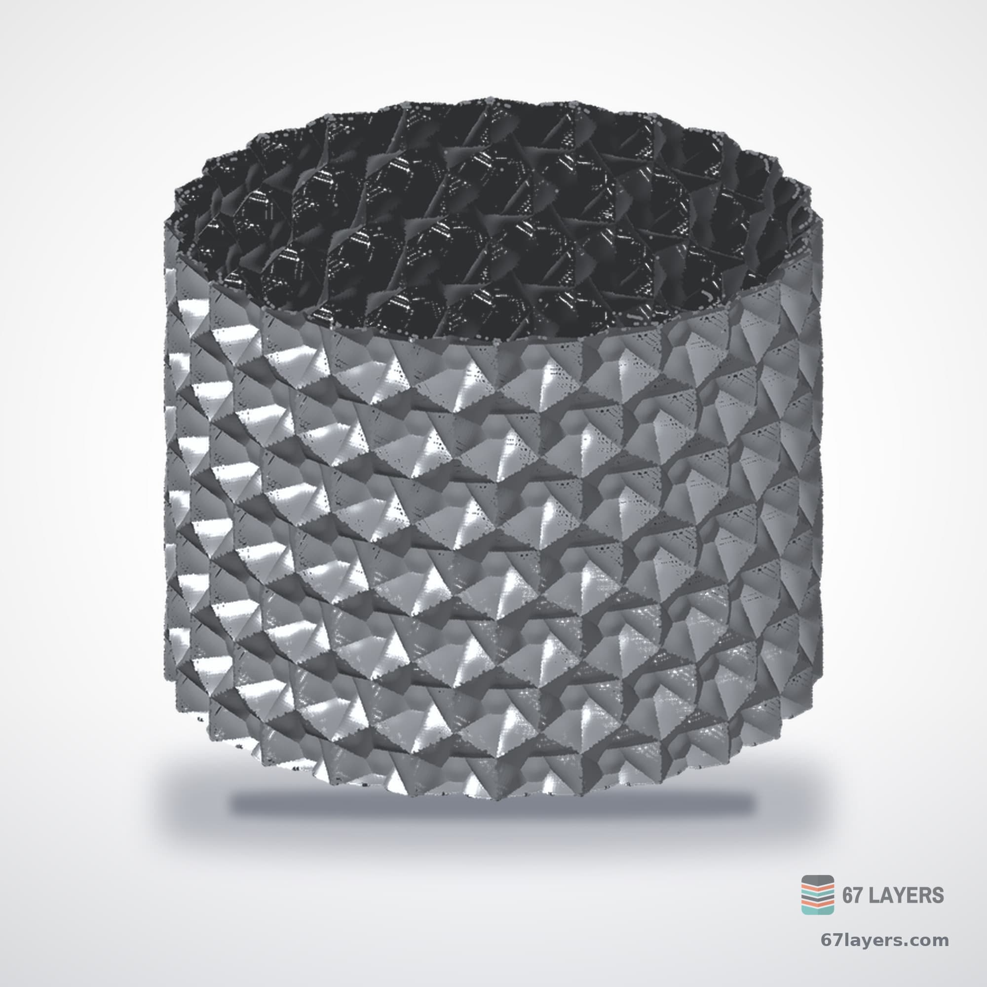 Studded Pot, alternate view 1