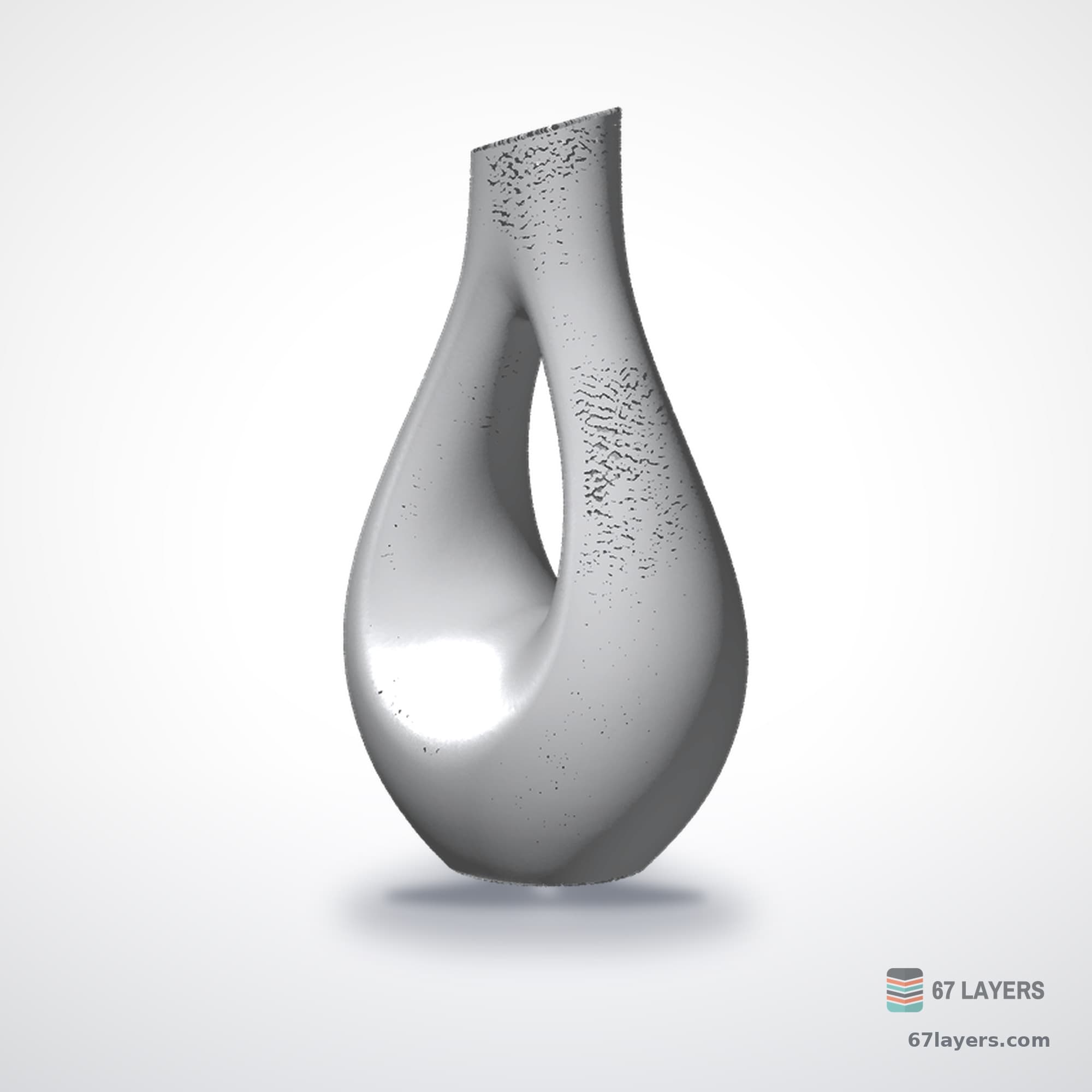 Elegant Teardrop Vase, alternate view 2
